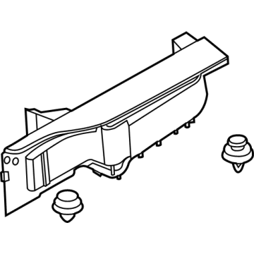 Lincoln LC5Z-78310A66-AA Compartment - Glove Box - Driver'S