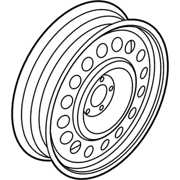 Ford Spare Wheel - CJ5Z-1015-C