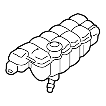 Ford FL3Z-8A080-A Tank Assembly - Radiator Overflow