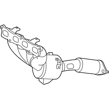 Ford AE8Z-5G232-A Exhaust Manifold And Catalyst