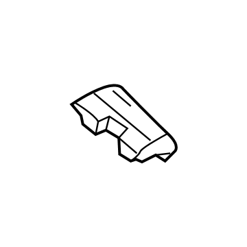 Ford CK4Z-99611B91-A Bezel - Seat Belt Guide Bracket