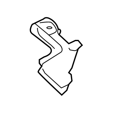 Ford BK3Z-99611B91-AA Bezel - Seat Belt Guide Bracket