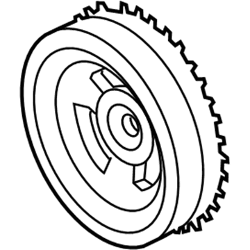 Ford CV6Z-6312-D Pulley - Crankshaft