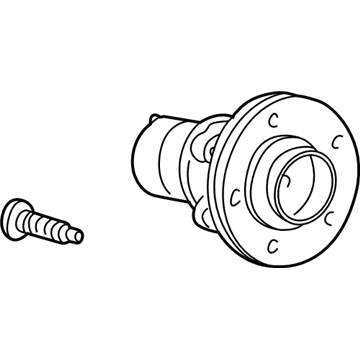 Ford 8F9Z-1104-C Hub Assembly - Wheel