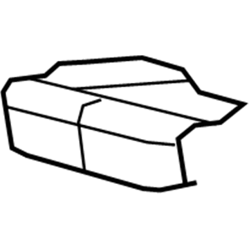 Ford 5L3Z-1862900-CAB Cover Assembly - Seat Cushion