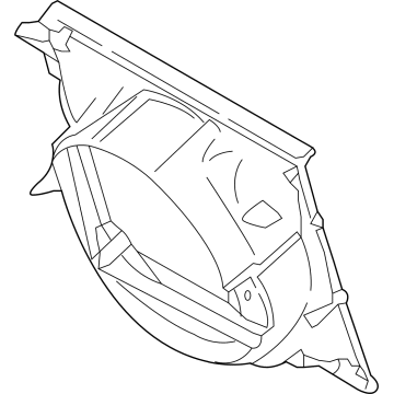 Ford LC3Z-8146-E Shroud - Radiator Fan
