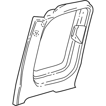 Ford F65Z-1825508-AAD Molding - Rear Window