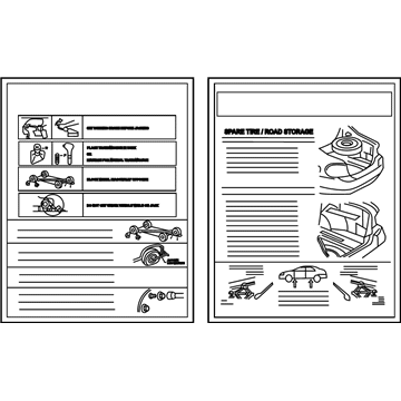 Mercury 6E5Z-17A083-A Decal - Jack Operation