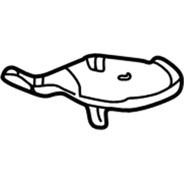 YF1Z-3C233-AA Ford Strut Assembly Mount Bracket Illustration 1 of 1