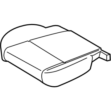 Ford LK4Z-6362900-CE Cover Assembly - Seat Cushion