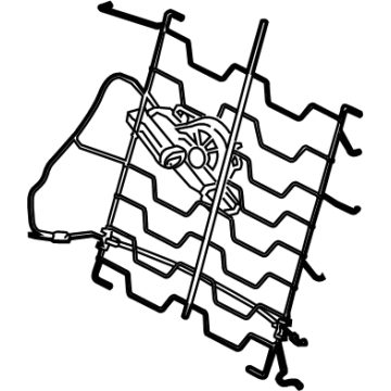 Ford BK2Z-6164842-B Support - Seat Back - Lumbar