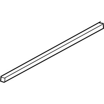 Lincoln 6H6Z-5420758-A Weatherstrip - Door Lower