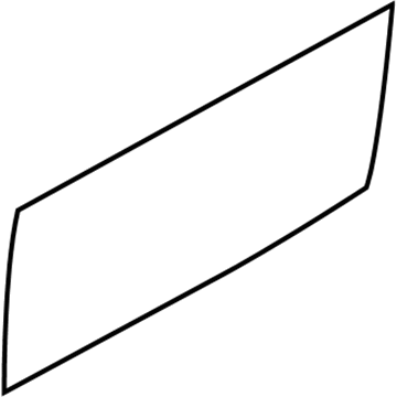 Ford AE8Z-18203A16-A Insulator - Door Outer Panel