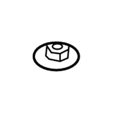 Mercury -W700430-S441 Nut And Washer Assembly - Hex.