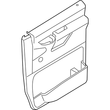 Ford 4C2Z-1523943-BAC Panel Assembly - Door Trim