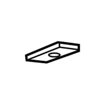 Ford EJ7Z-78672A40-AA Visor Cap EJ7Z-78672A40-AA Ford Visor Cap Illustration 1 of 1