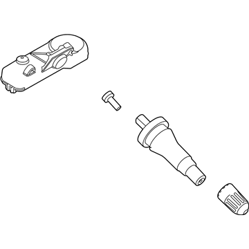 Ford 9L3Z-1A189-A Kit - Tpms Sensor