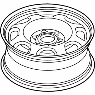 Ford BC3Z-1015-C Wheel Assembly