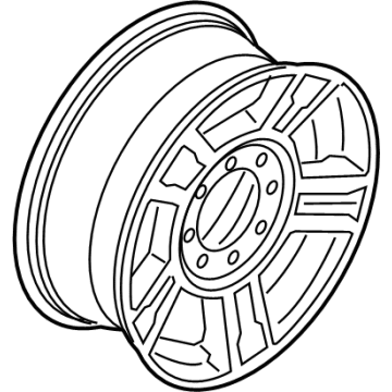 Ford HC3Z-1007-M Wheel Assembly