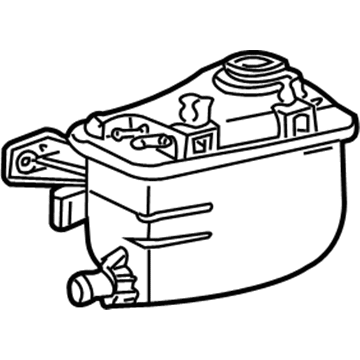 Mercury 3F1Z-8A080-EA Tank Assembly - Radiator Overflow