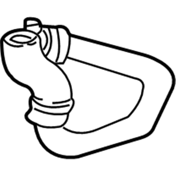Mercury F6DZ-8A567-A Hose - Water Inlet
