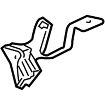 4L3Z-1860692-AB Ford Seat Support, Rear Center Illustration 1 of 1