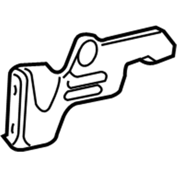 4L3Z-1860693-AA Ford Seat Support, Rear Driver Side Illustration 1 of 1
