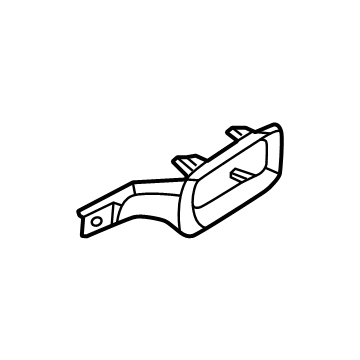 Ford NZ6Z-19893-AC Bezel Assembly - Vent Air Louvre