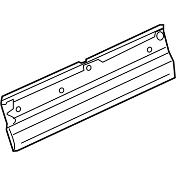 7L7Z-7820878-AJ Ford Cladding, Front Passenger Side Illustration 1 of 1