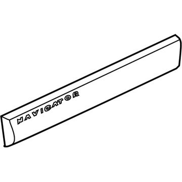 Lincoln Navigator Door Moldings - 7L7Z-7820879-A