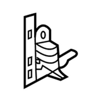 Ford E-150 Exterior Door Handle - 8C2Z-1526604-AB