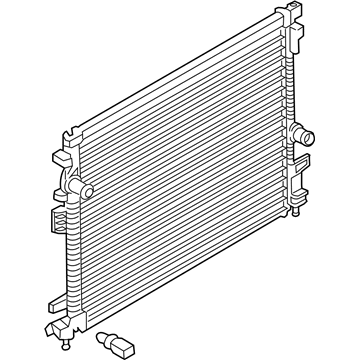 Lincoln F2GZ-8005-G Radiator Assembly