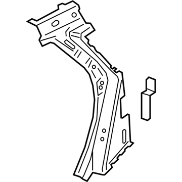 Lincoln KA1Z-5828408-A Reinforcement Assembly - Bodyside