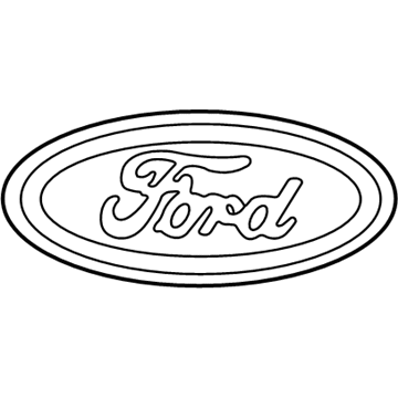 Ford XL1Z-7442528-AA Name Plate - Self Adhesive