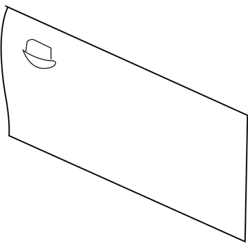 Ford XR3Z-6320200-AA Panel Assembly - Door Outer