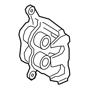 Ford L1MZ-2B121-H Caliper Assembly - Brake - Less Pad