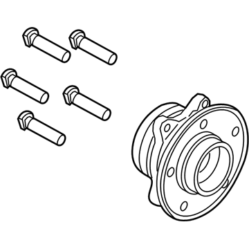 Ford LB5Z-1109-D Hub Assembly - Wheel