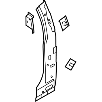 Ford LC3Z-1640476-A Panel - Back