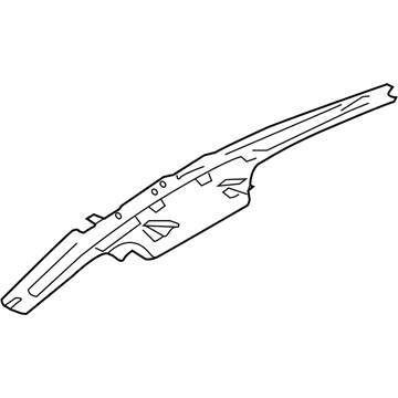 GD9Z-18490-B Ford Defroster Nozzle Illustration 1 of 1