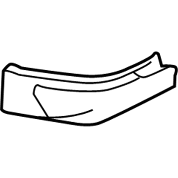 GD9Z-18491-A Ford Outlet Duct Illustration 1 of 1