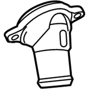 Ford BR3Z-8592-Q Connection Water Outlet