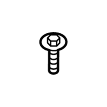 Ford -W702413-S303 Screw And Washer - Cross Recess