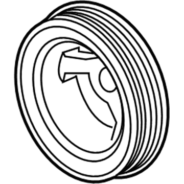 Ford HL3Z-6312-A Pulley - Crankshaft