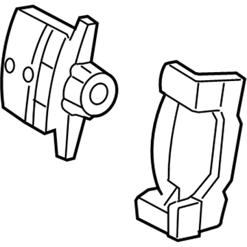 Mercury 6E5Z-2B121-C Caliper Assembly - Brake - Less Pad