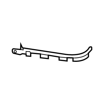 Ford LC3Z-17K833-A Molding - Bumper Bar