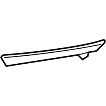 Lincoln 3W4Z-17626-AB Panel Assembly - Valance
