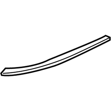 Lincoln 3W4Z-17C830-AA Molding - Bumper Bar