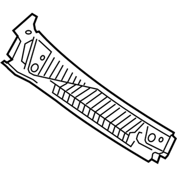 Ford 9T1Z-58018A16-AA Grille - Cowl Top