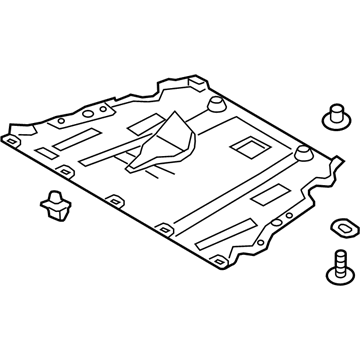 Lincoln DG9Z-6P013-E Shield - Engine Compartment Splash