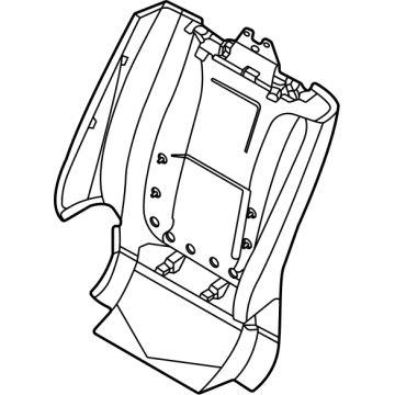 Lincoln R2TZ-5860762-AC Seat Back Panel